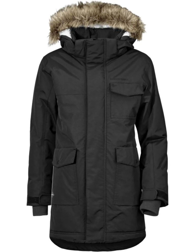 Didriksons Matt Kinder Parka Kinderen Black 130