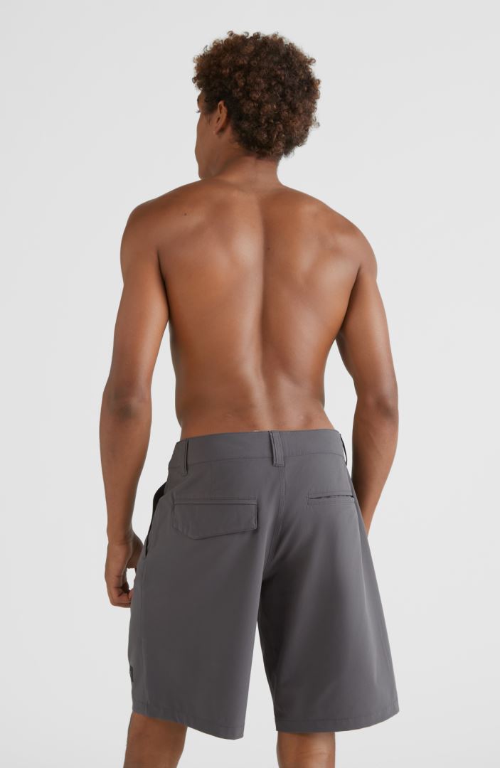 O'Neill Shorts Men HYBRID CHINO SHORTS Asphalt 34 - Asphalt 50% Polyester, 42% Recycled Polyester (Repreve), 8% Elastane Chino 4
