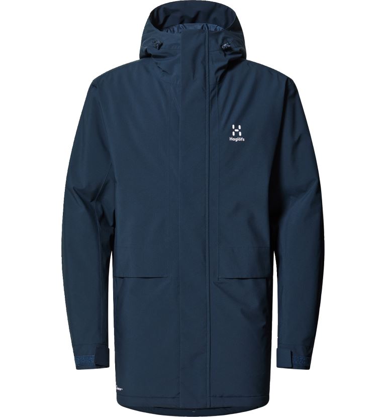 Haglofs Salix Proof Mimic Parka Jas Heren Tarn Blue XL