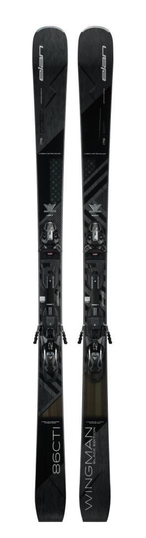 Elan Wingman 86 Fusion X Black Edition + Emx 12.0 Gw Fusion X Ski Black 184