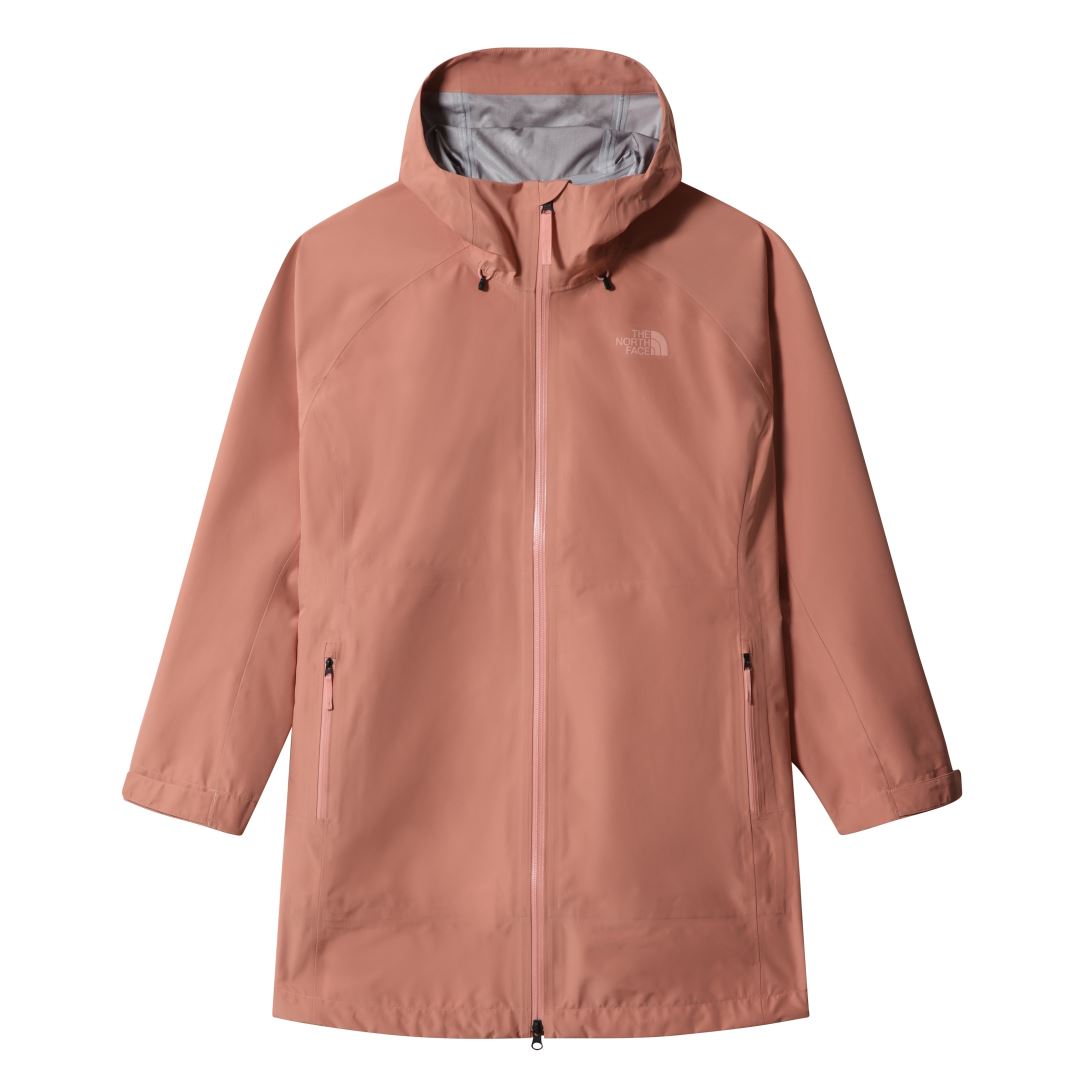 The North Face Plus Dryzzle Futurelight Dames Parka Rose Dawn 2XL