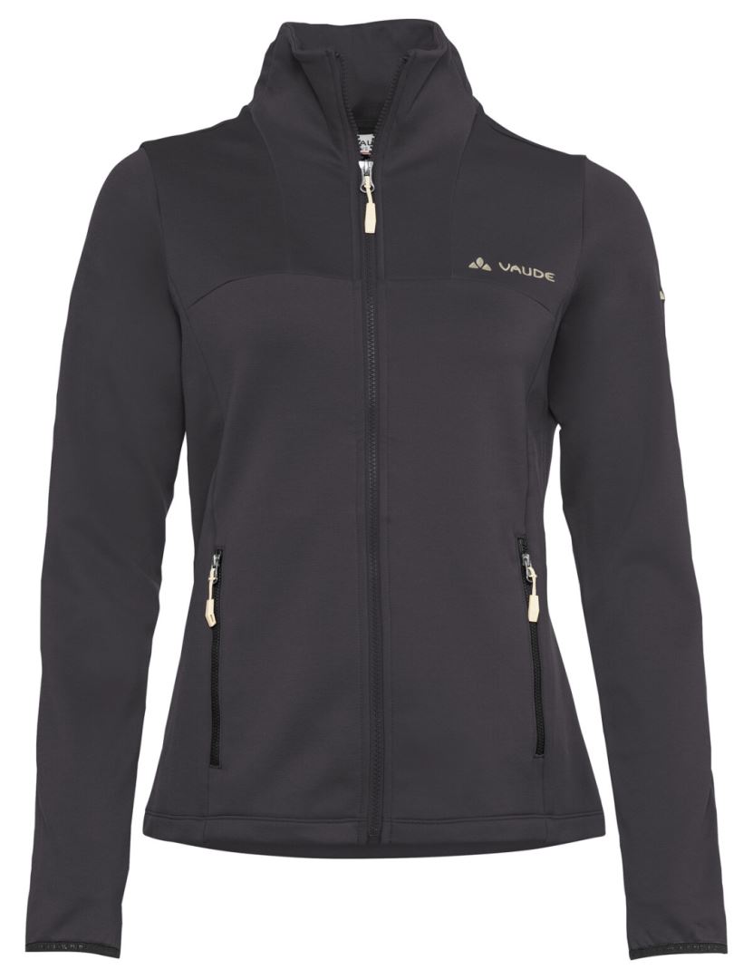 Vaude Women's Valsorda Fleece - Outdoorvest - Dames - Zwart - Maat 40