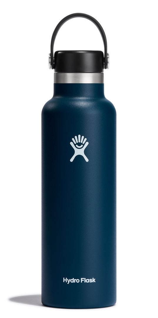 Hydro Flask Standard Mouth Flex Cap Drinkfles (621 ml) - Indigo