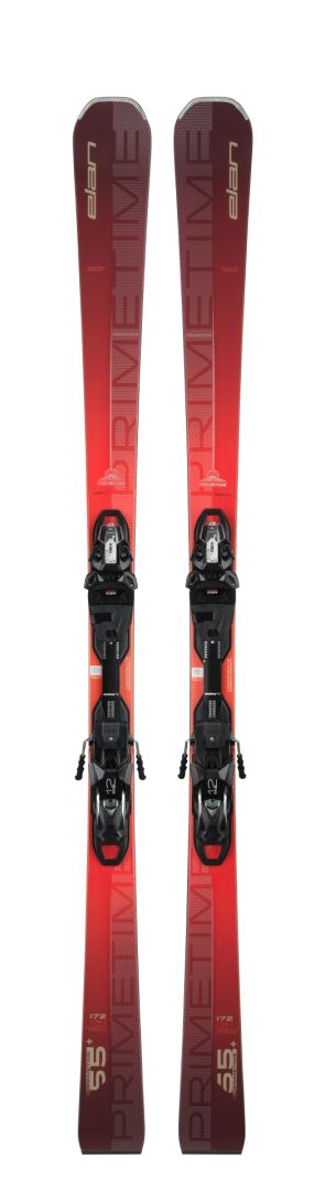 Elan Primetime 55+ Fusion X + Emx 12.0 Gw Fusion X Ski Red 158