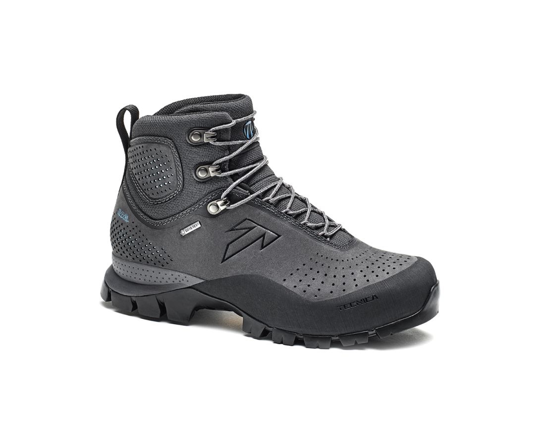 Tecnica Forge Gtx Ws Dames Lage Wandelschoen Asphalt-Blue 8,5