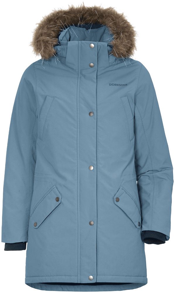 Didriksons Arina Kinder Parka Clay Blue 140